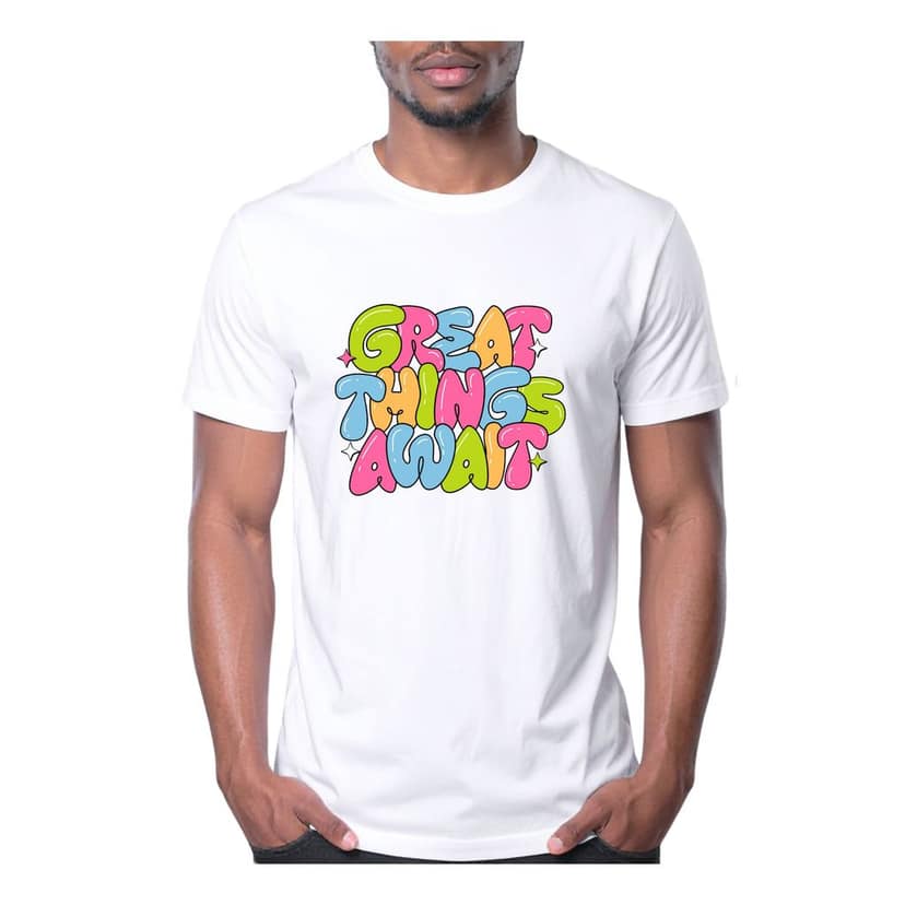 Trishoolin Typography Theme T-Shirt | Design 10204MB | Cotton Regular Fit | Crew Neck / Round Neck Half Sleeve | Pack of 1