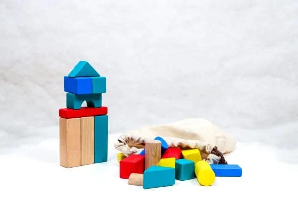 Wooden Build & Puzz Playtime Set | Montessori Educational Toy for Babies view 2