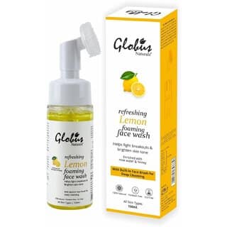 Globus Naturals Brush Lemon Face wash 150 ml
