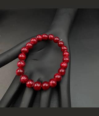 Charms Red Friendship Band ( Pack of 1 )