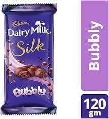 CADBURY BUBBLY CHOCOLATE 120G