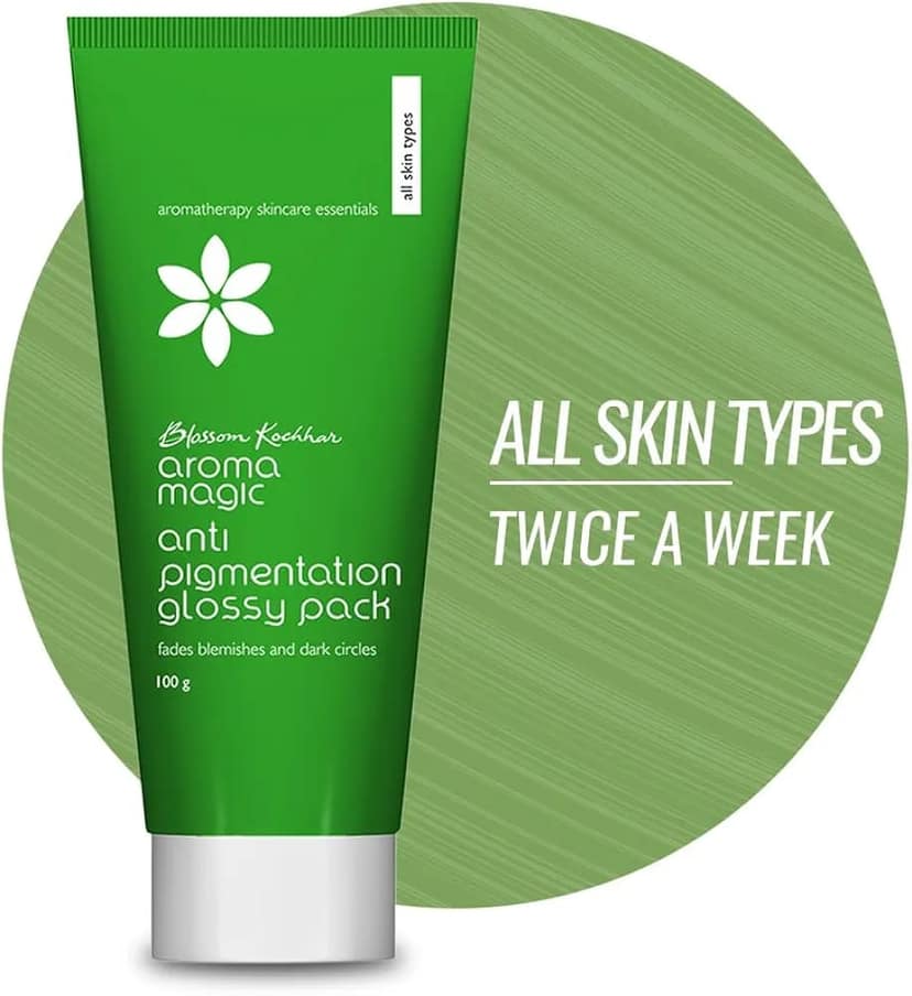 Aroma Magic Anti Pigmentation Glossy Pack Fades Blemishes & Dark Circles (100g) view 6