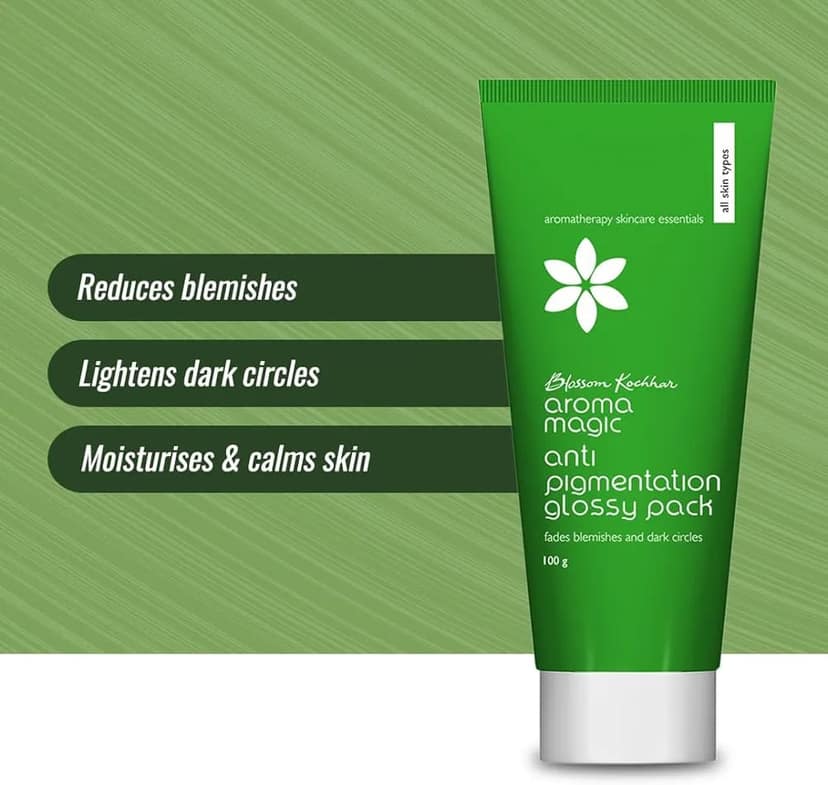 Aroma Magic Anti Pigmentation Glossy Pack Fades Blemishes & Dark Circles (100g) view 7