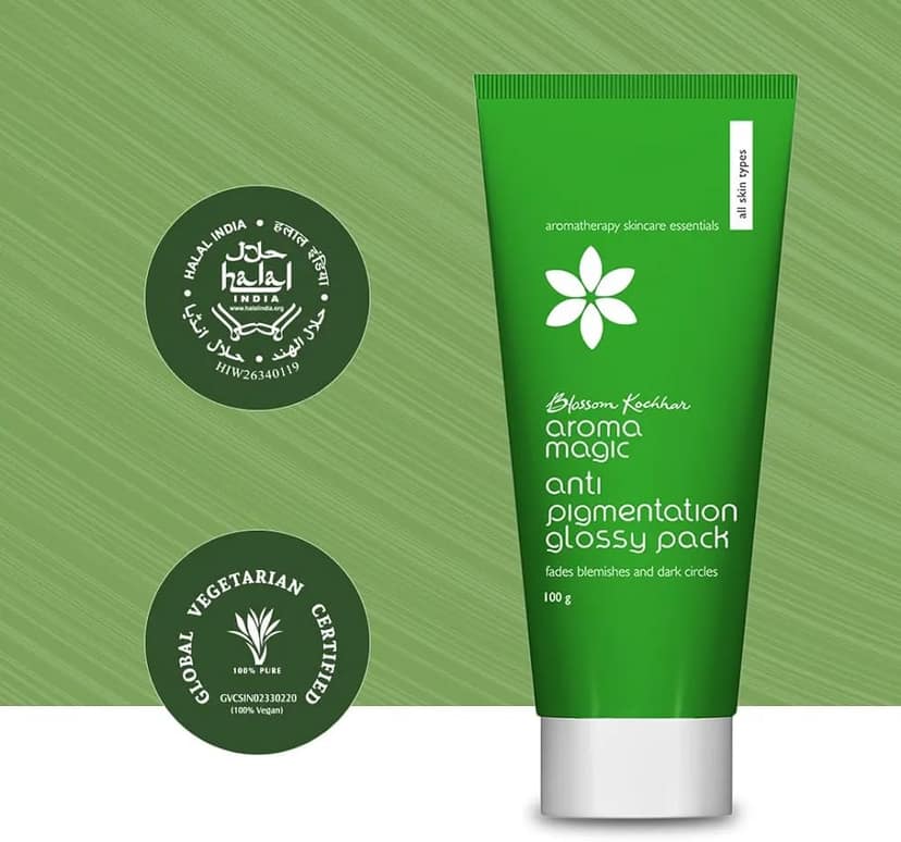 Aroma Magic Anti Pigmentation Glossy Pack Fades Blemishes & Dark Circles (100g) view 9