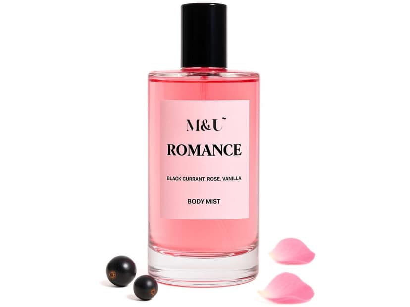 Romance Sweet Blackcurrant & Rose Body Mist | Floral & Juicy Scent 50ml