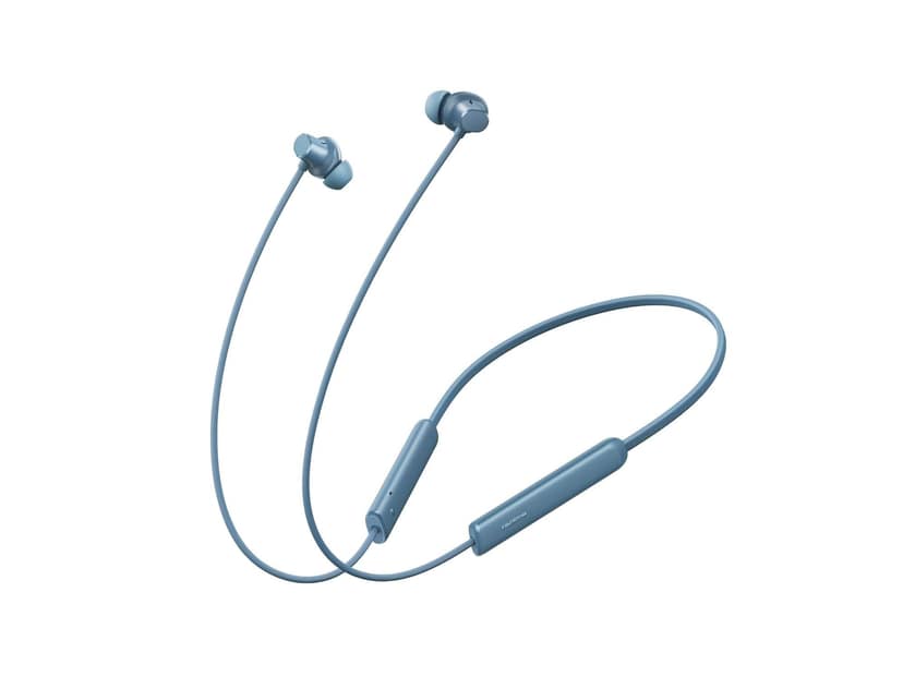 Realme Buds Wireless Neckband 5 Lite in Ear Bluetooth Neckband with 12.4 mm Dynamic Bass Boost Driver, Upto 35 Hours Playback, 45ms Low Latency - Haze Blue