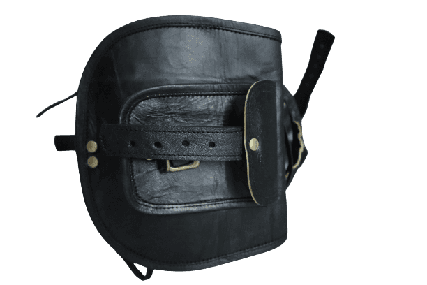 Pitu Black Leather Bag view 3