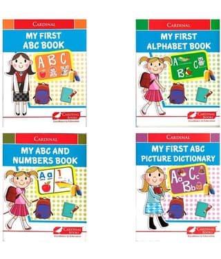 Cardinal My First Alphabet Book Set (Set of 4)