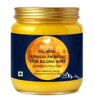 Full Moon Himalayan Badri Cow Bilona Ghee / A2 Ghee (Size - 5000 ml) by HETHA