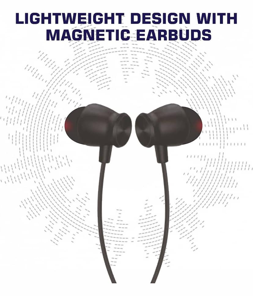 UDDO UD BT WAVE In-the-ear Bluetooth Headset with Upto 30h Talktime Deep Bass - Multicolor view 2