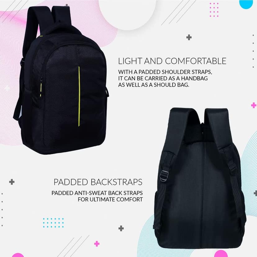 LOOKMUSTER 30 L Casual Waterproof Laptop Backpack/Office Bag/School Bag/College Bag/Business Bag/Unisex Travel Backpack view 4