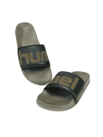 hummel CHUNK MEN SLIDERS Comfortable Cushioned Sole Arch Support Durable Lightweight Flexible Trendy Style Flip flops and Slippers Slides for Men Daily use Chappal view 9