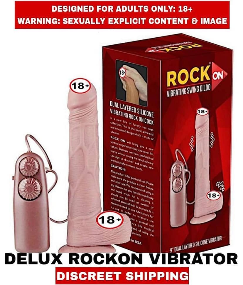 FEMALE ADULT SEX TOYS ROCK ON DANCING DILDO VIBRATOR For Women