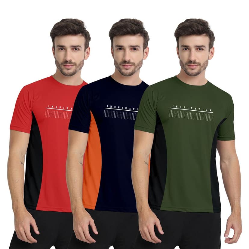 FTX Men Round Neck Half Sleeve Tshirt