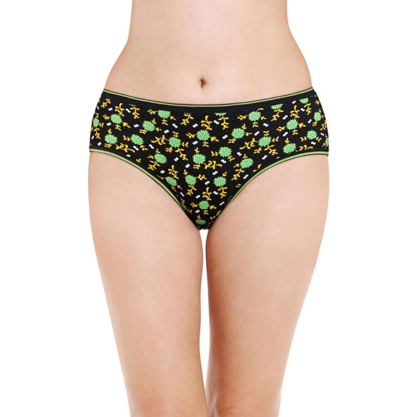 Bodycare women's combed cotton assorted Hipster Panty Pack of 6 ( E500-D ) view 4
