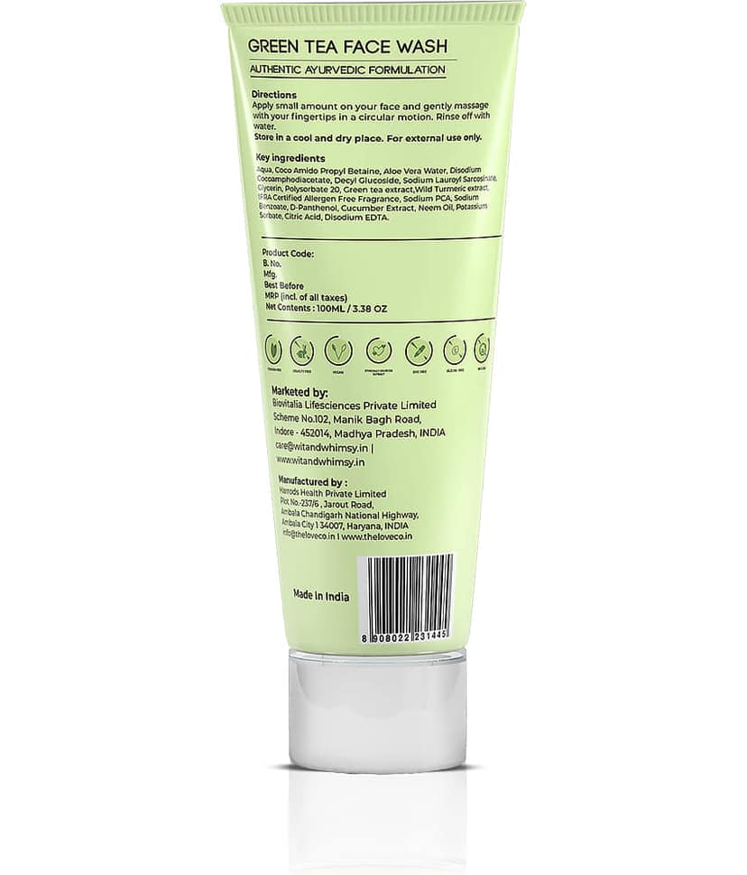Wit and Whimsy - Acne or Blemishes Removal Face Wash For All Skin Type ( Pack of 1 ) view 2