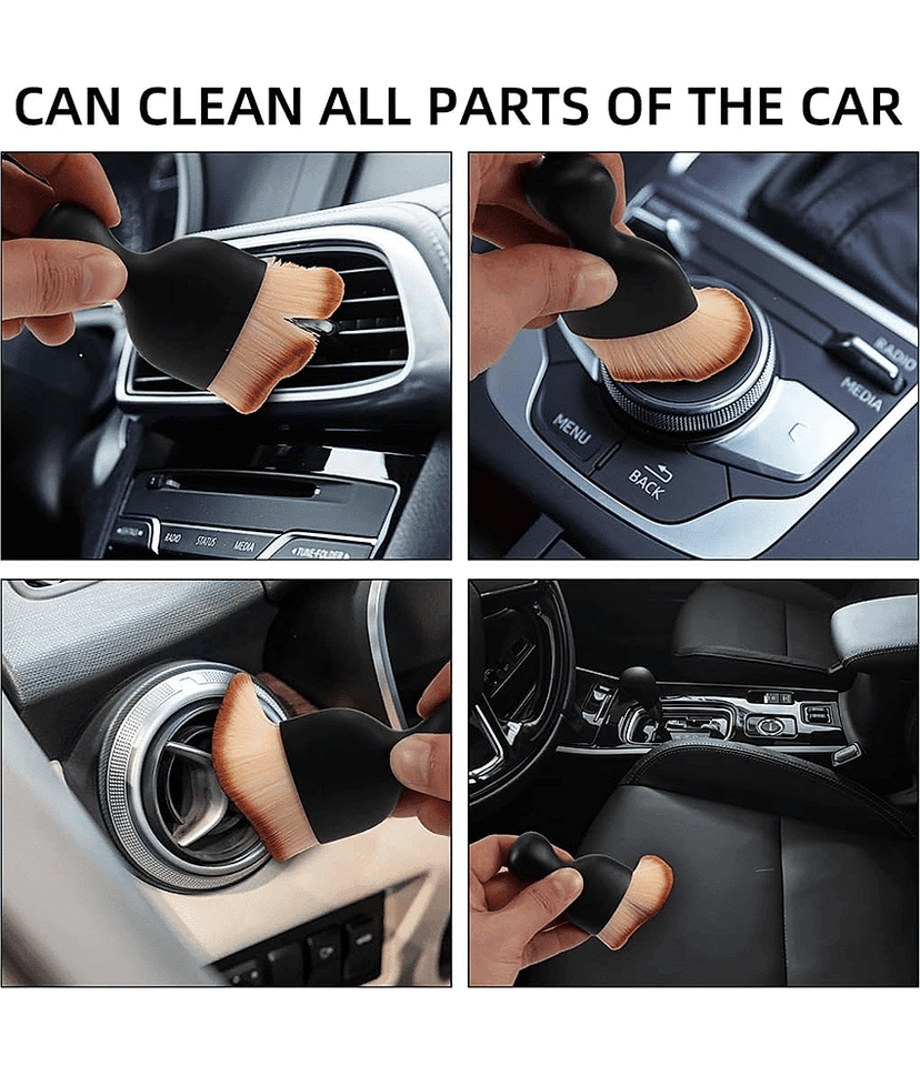 Car Interior Cleaner Brush Car Cleaning Brush Car Detailing Brush Soft Cleaning Brush Dashboard Multipurpose Car Brush Tool view 2