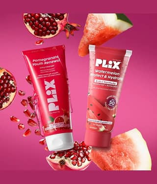 Pomegranare Face wash + Watermelon 2-in-1 Sunscreen
