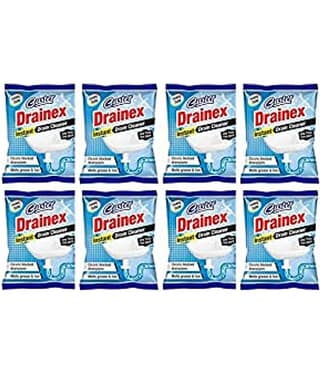 Caster (50 g, per pack) pack of 8 Drain Cleaner Powder 400
