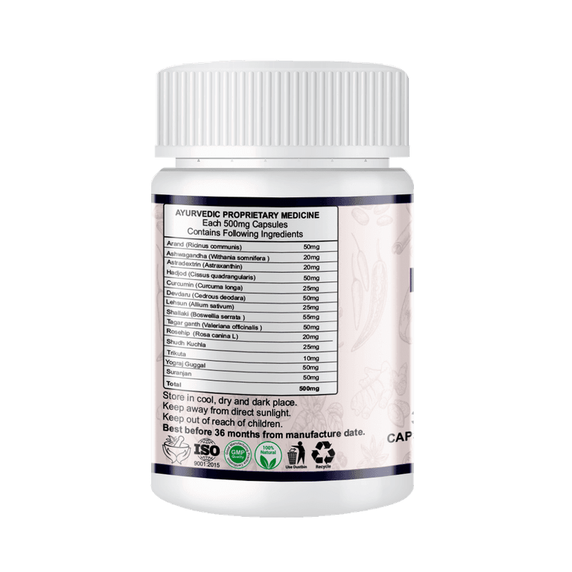 Pain Relief Relax Joint Capsules (Relief from arthritis pain , Relief from Joint Pain, Swelling strain and stiffness) view 2