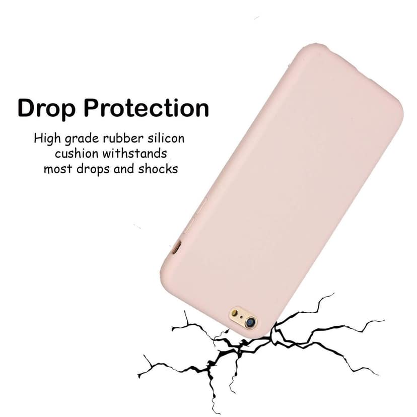 LIRAMARK Liquid Silicone Soft Back Cover Case for Apple iPhone 6 / 6S view 5