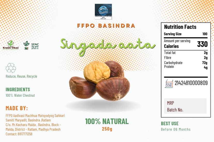 Singada Aata | 100% Natural | 250g