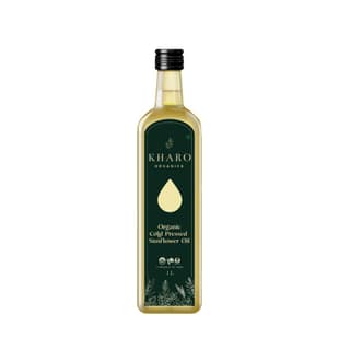 Kharo Organics Cold Pressed Organics Sunflower Oil 1 Ltr