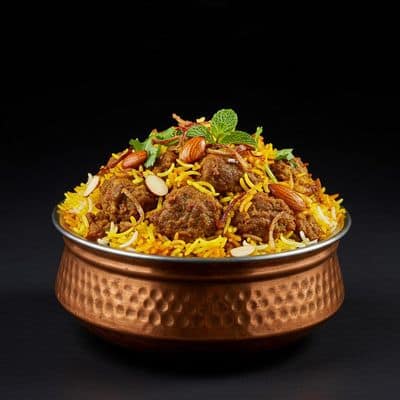 Mutton Keema Biryani