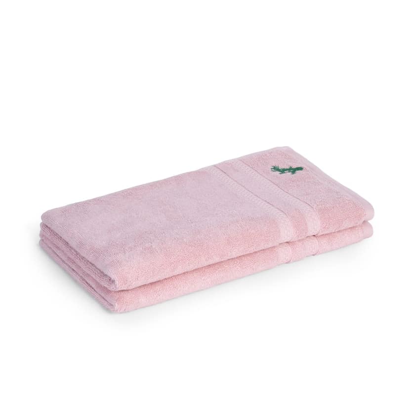 Feather & Spun Bamboo Cotton Hand Towel | Lavender Fragrance | Oeko-TEX® Standard 100 | Anti Microbial | Fade Resistant | Double Needle Stitch | 600 GSM - 40 cms x 71 cms (Pack of 2)