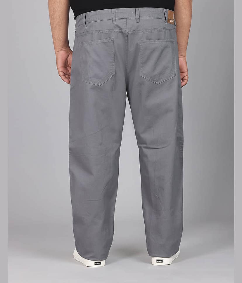 IVOC Straight Men's Trouser - Grey ( Pack of 1 ) view 5