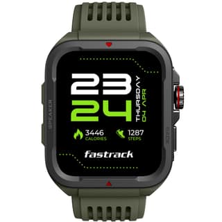 Fastrack Active Rugged Smartwatch with 1.83" UltraVU HD Display|SingleSync BT Calling|Functional Crown|100+ Sports Modes|AI Coach|Auto Multisport Recognition|AI Voice Assistant|24x7 Health Suite|IP68 Fastrack Active Rugged Smartwatch with 1.83" UltraVU H
