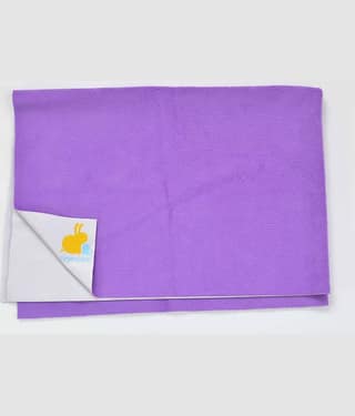 tinyrabbit Orange Laminated Waterproof Sheet ( 70 cm × 100 cm - 1 pcs )