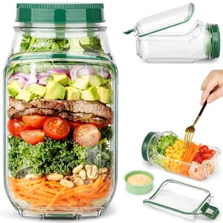 LEAKPROOF SALAD JAR