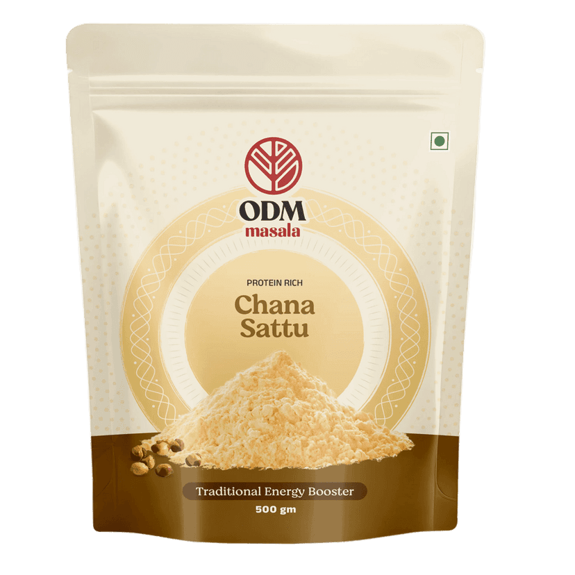 ODM Masala Chana Sattu (Roasted Gram Flour) - for Litti Sattu Drink