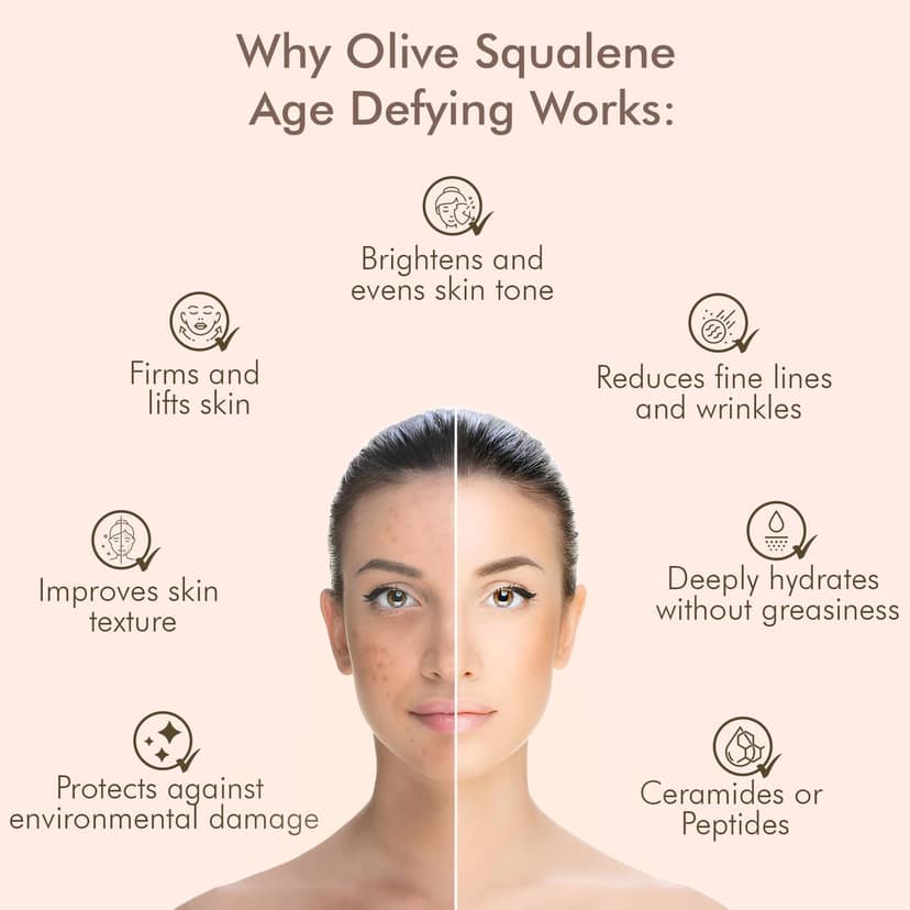 VEDICDERM Olive Squalene Age Defying Night Cream | Plant Cell & Nano Gold Extracts| Reduces Fine Lines, Boosts Elasticity & Deeply Hydrates | Anti-Aging Formula for Firm, Radiant Skin | 50g view 7
