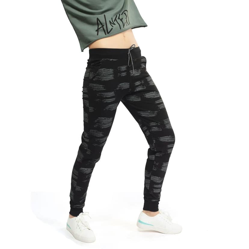 ZEYO Women's Black Regular Fit Track pants view 3