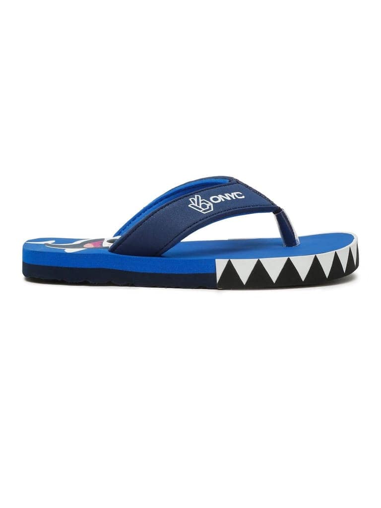 Premium Shark V-Shape Flip-flops With Foxing (Unisex) view 3