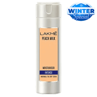 Lakme Intense Moisturiser - Normal To Dry Skin, Peach Milk, 60 Ml(Savers Retail)