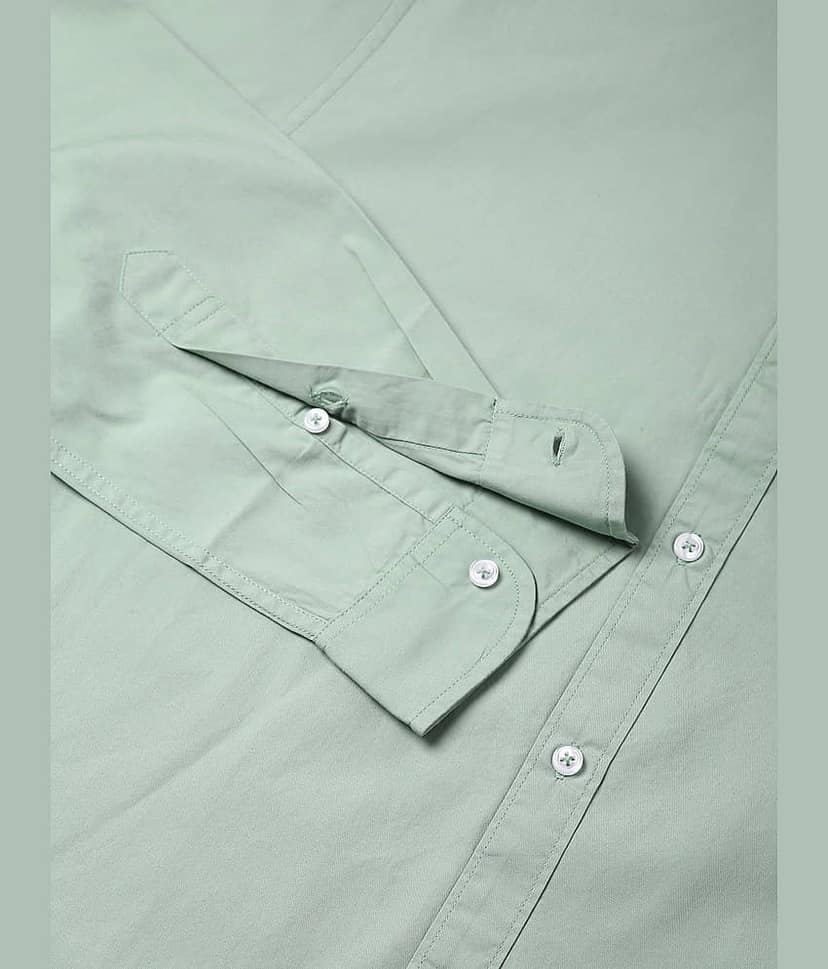 Dennis Lingo - White 100% Cotton Slim Fit Men's Casual Shirt ( Pack of 1 ) view 3