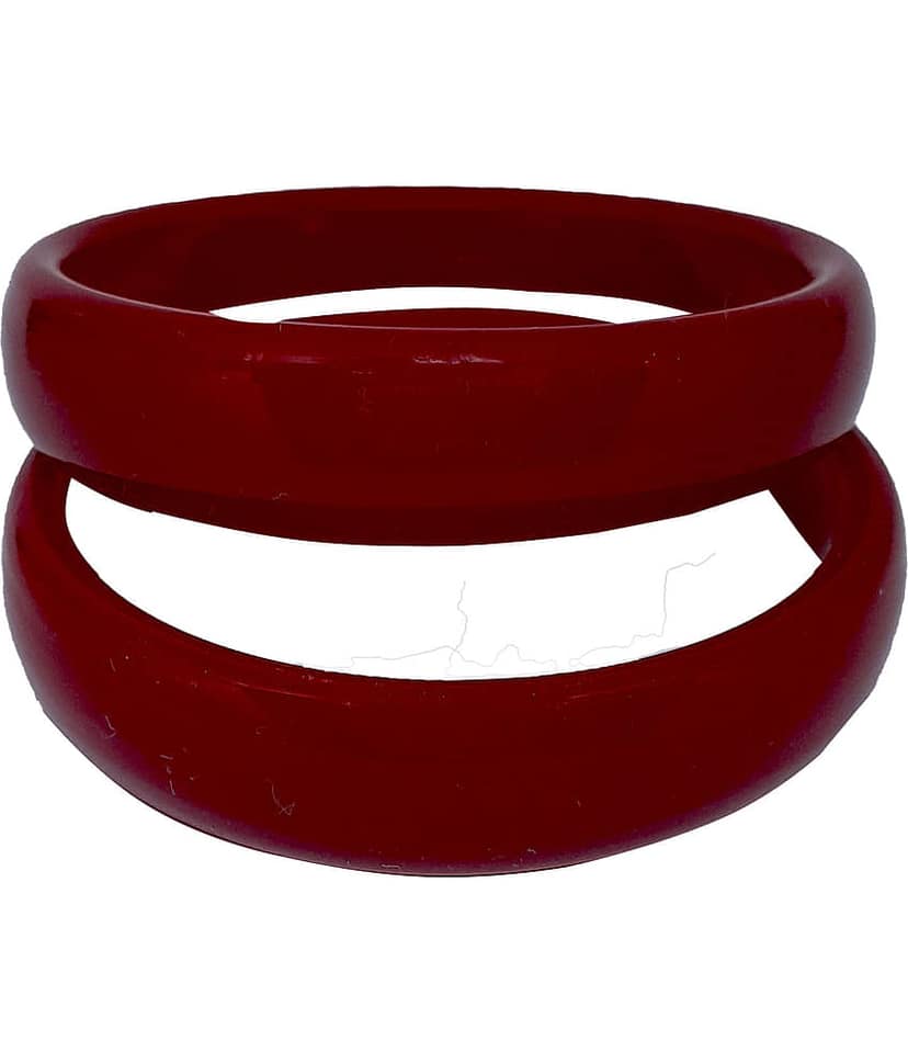 Bovzen Red Bangle ( Pack of 2 )