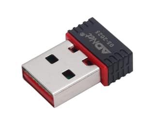 Adnet AD-UW-0211 300 Mbps Wireless USB Adapter (Black)