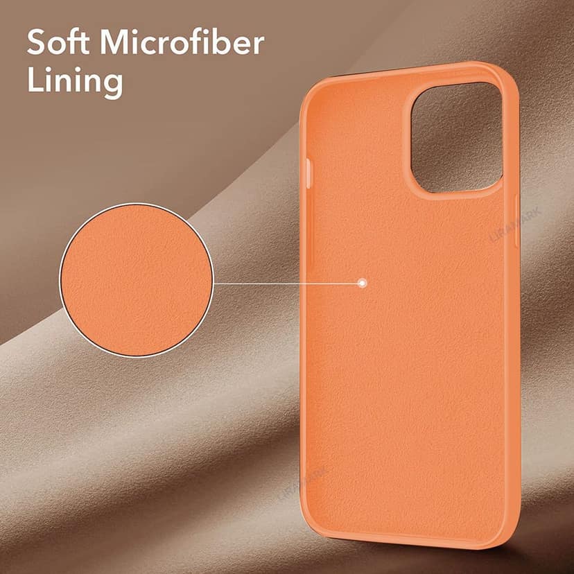 LIRAMARK Liquid Silicone Soft Back Cover Case for Apple iPhone 12 Mini (5.4 inch) view 6
