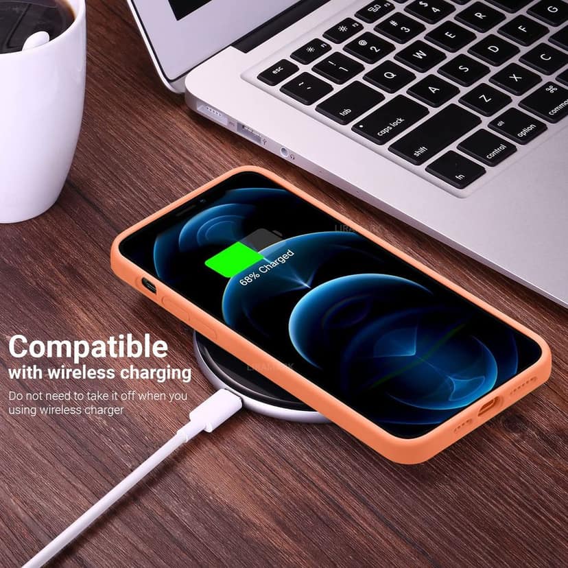 LIRAMARK Liquid Silicone Soft Back Cover Case for Apple iPhone 12 Mini (5.4 inch) view 7