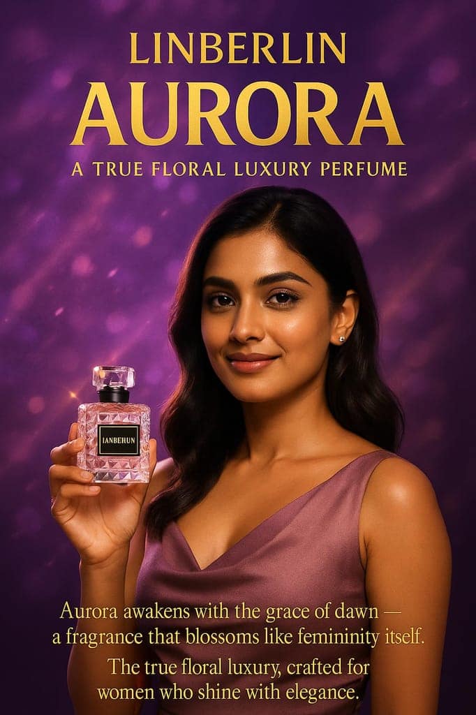 LinBerlin Aurora Pink Luxury Perfume for Women | Long Lasting Floral Fruity Gourmand Fragrance | Sweet Berry, Soft Floral & Creamy Musk Notes | Luxury Perfume Spray view 2