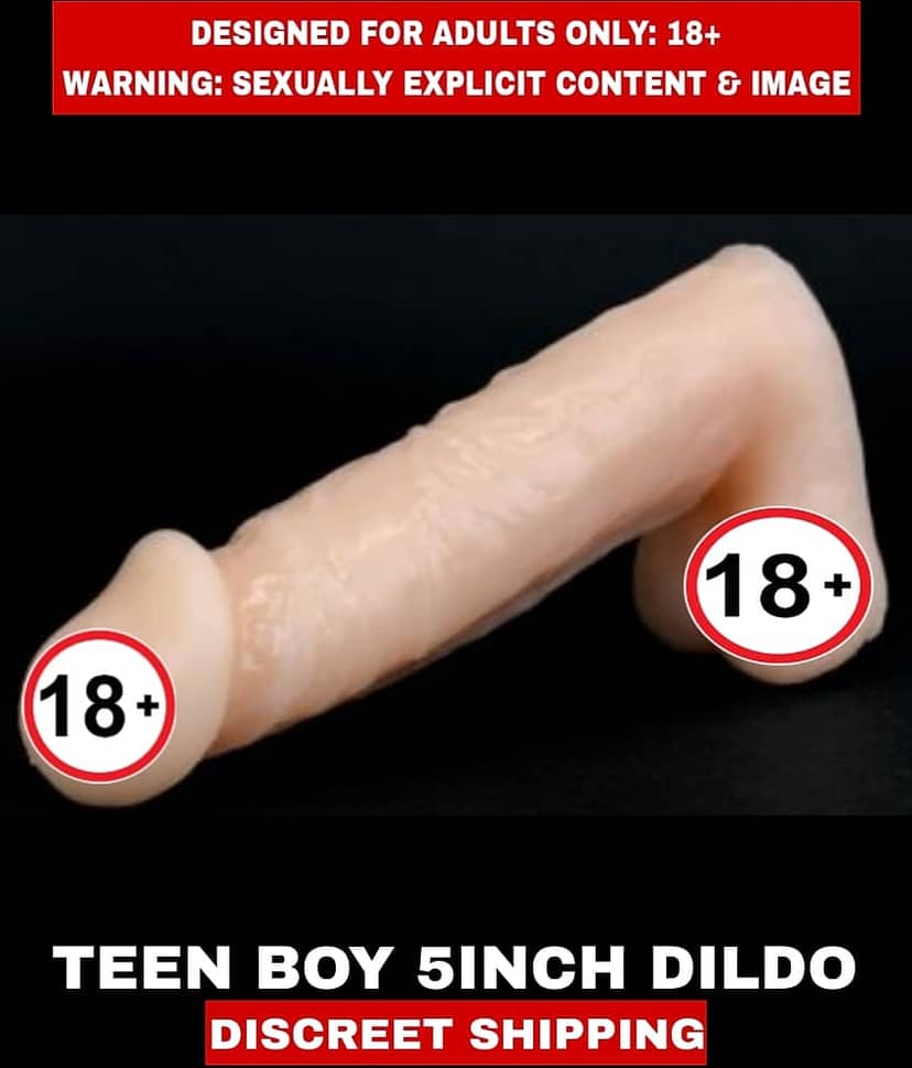 Sexual Wellness Women's Sex Toys Soft Silicon TEEN boy 5inch Dildos with Suction Cup For Women view 2