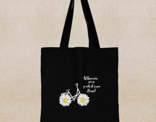 Printed Tote Bags (Model - 3)