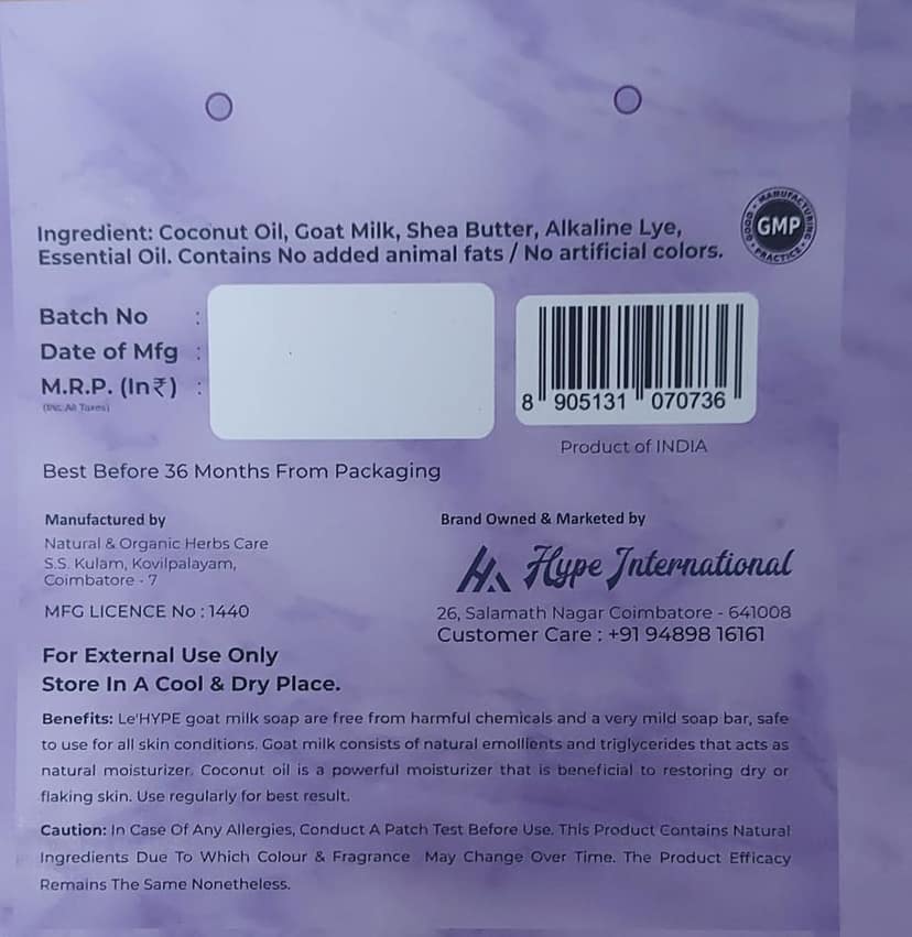 Goat Milk Soap (Rose Mary) view 7
