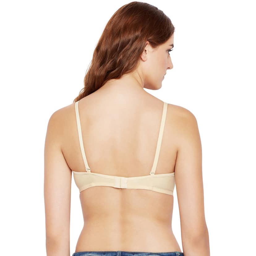 Bodycare Women Cotton Spandex Full Coverage Padded Pushup Bra Bra 6566-SKIN view 3