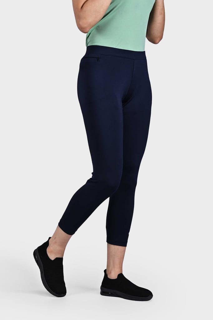 Women Leggings Navy view 3
