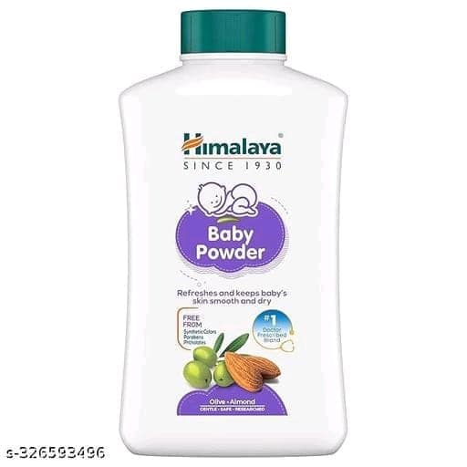 Himalaya Baby Powder with Olive & Almond Oil, 400g